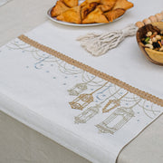 Hanging Lanterns Table Runner