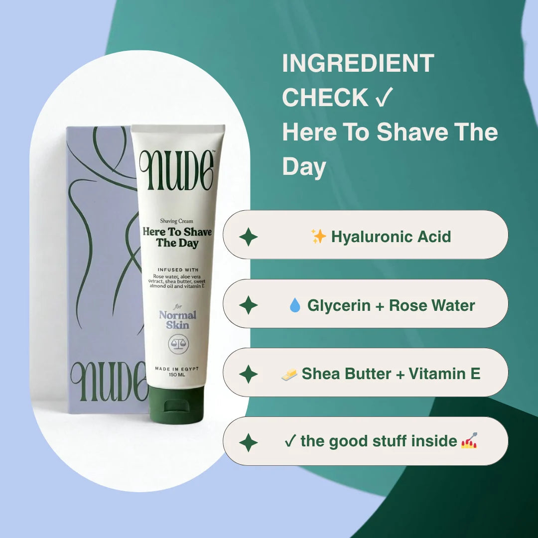 Here To Shave The Day Shaving Cream