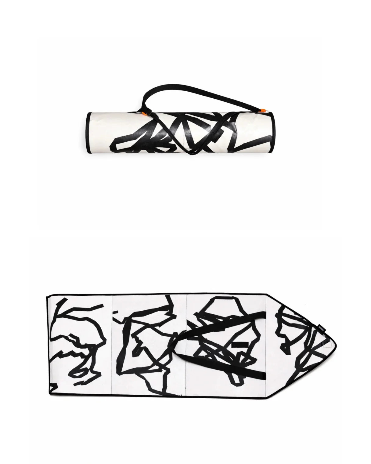 Spring Roll Prayer Mat - White Confetti