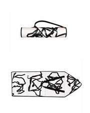 Spring Roll Prayer Mat - White Confetti