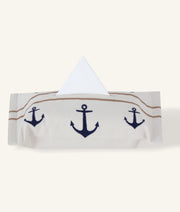 Salty Anchor Tissue Box Cover