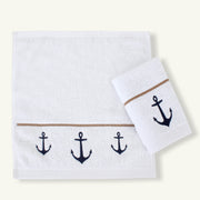Salty Anchor Guest Towels Set