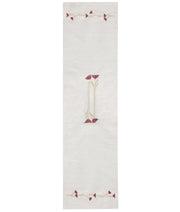 Eternal Lotus Linen Table Runner
