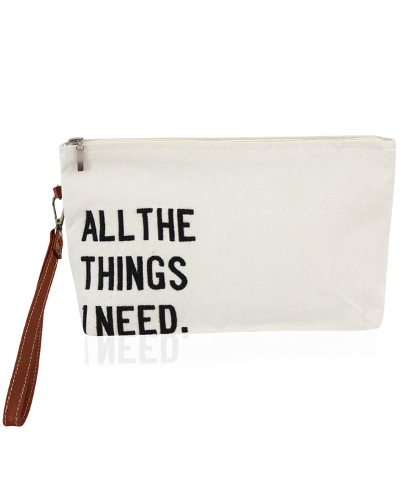 All The Things I Need Pouch