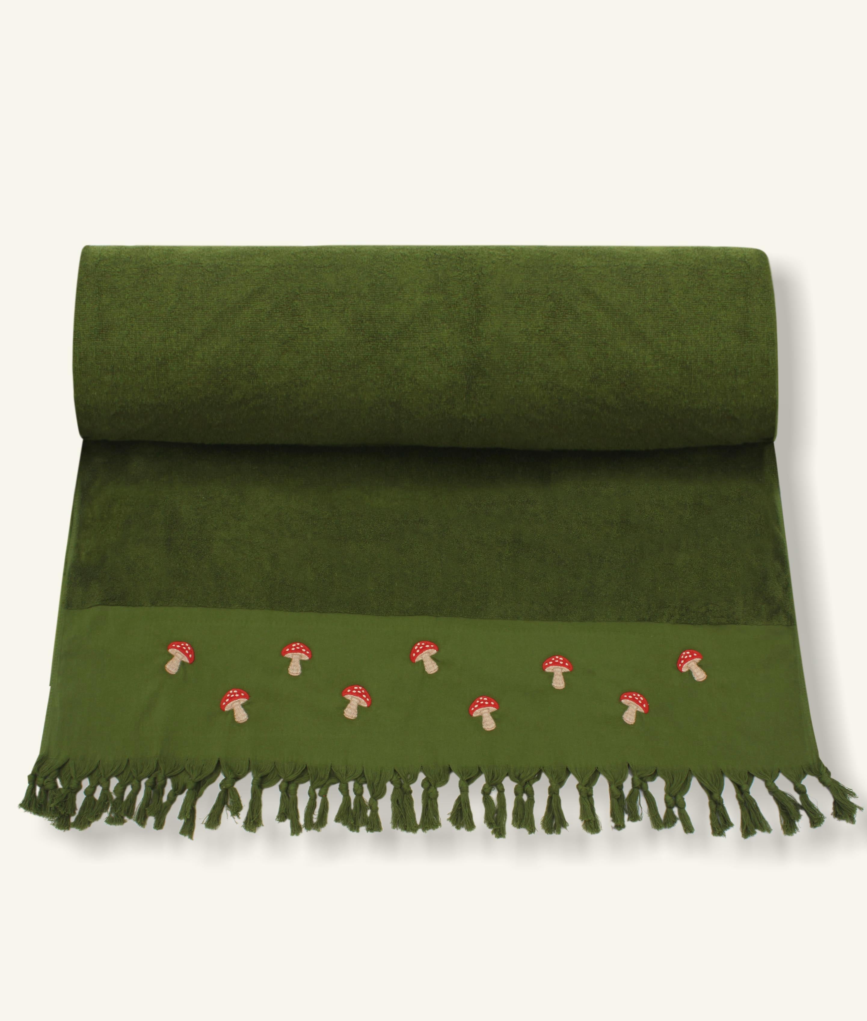 Mushrooms Beach Towel