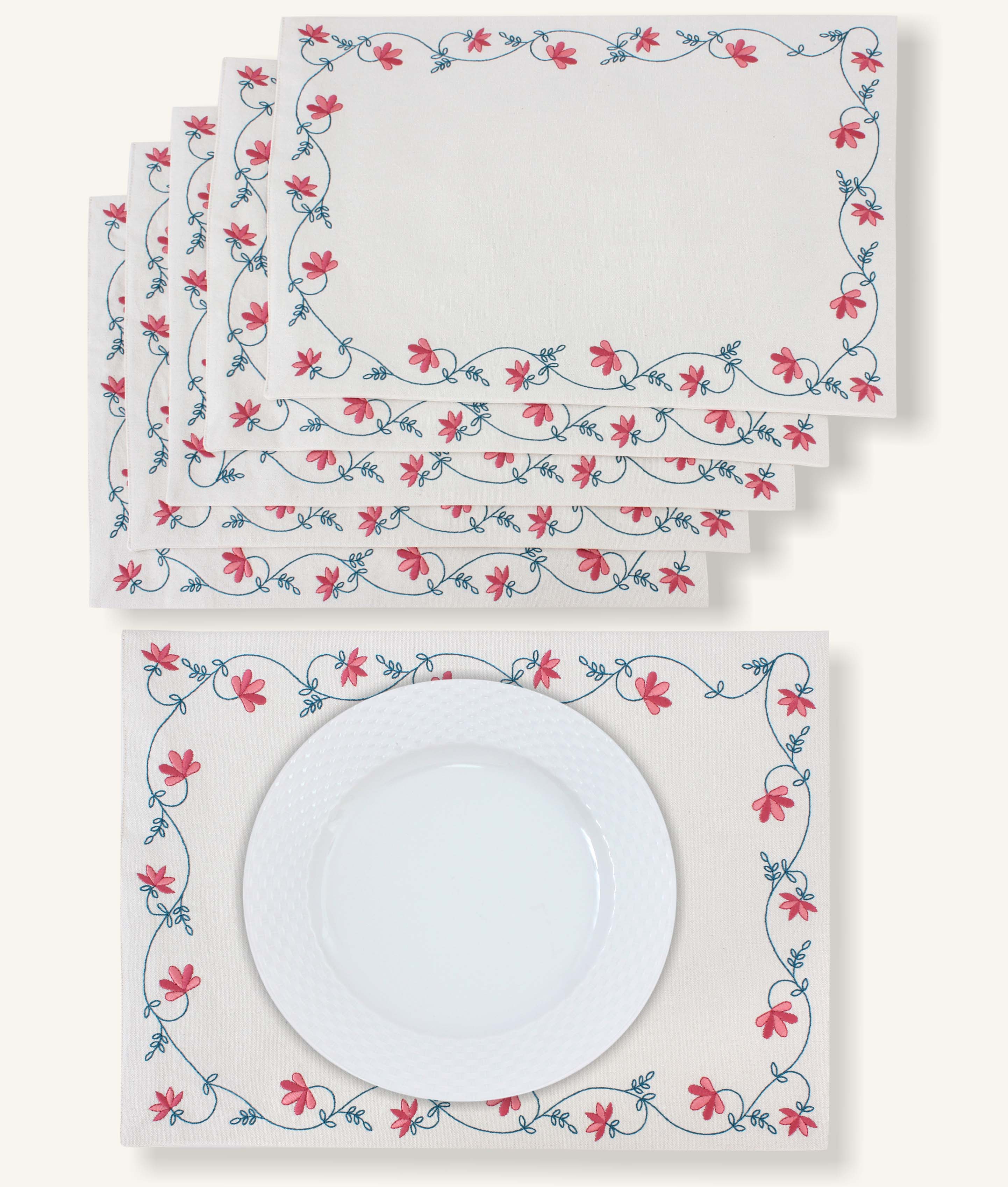 Spring Blossom Placemat Set