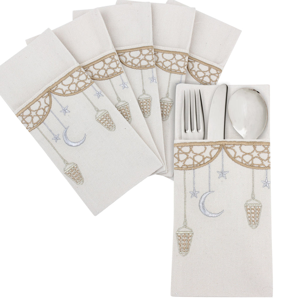 Mashrabiyah Lights Cutlery Holder Set