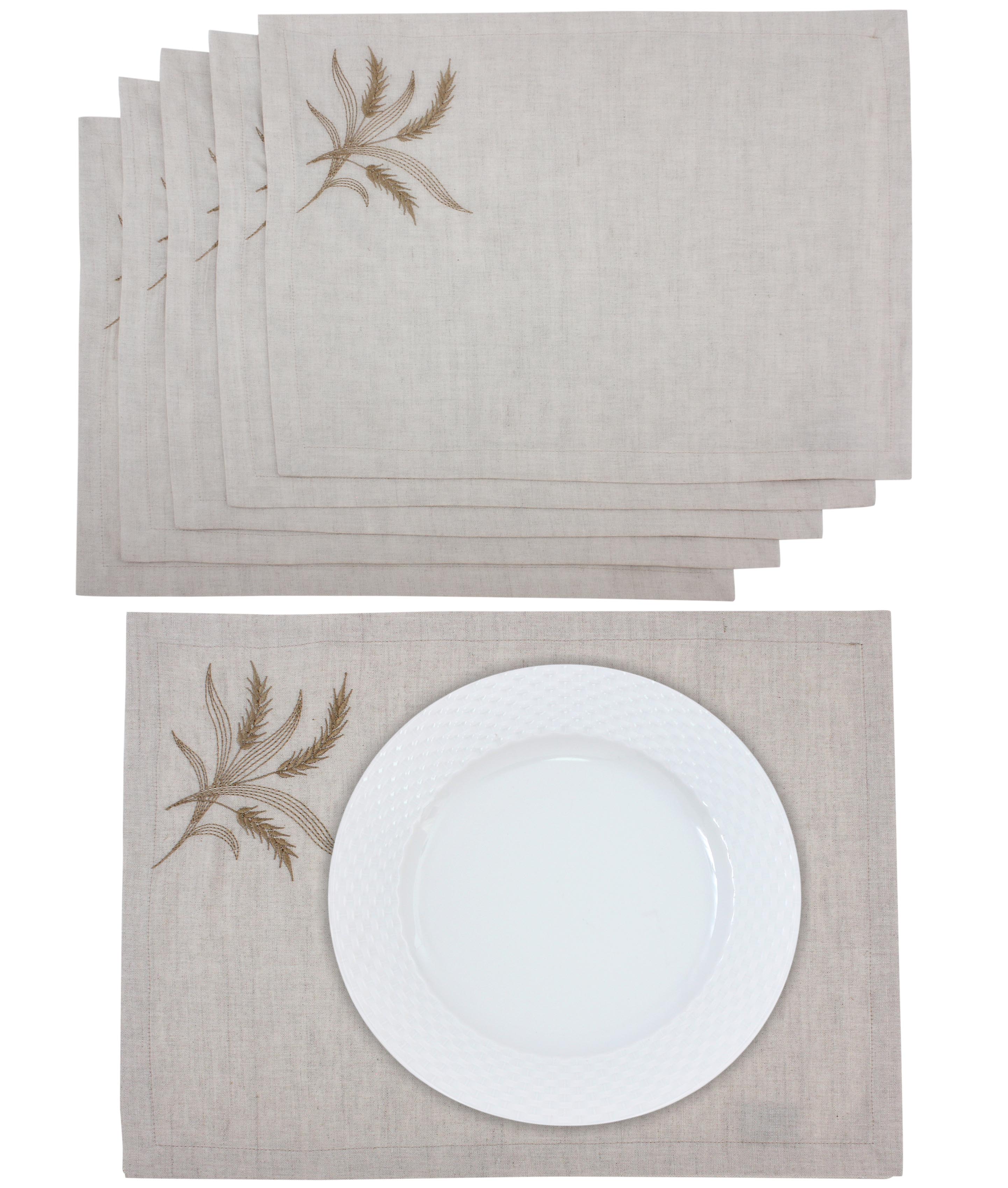 Golden Harvest Placemats Set