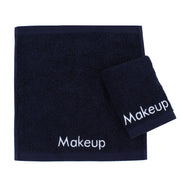 Navy Makeup Towel