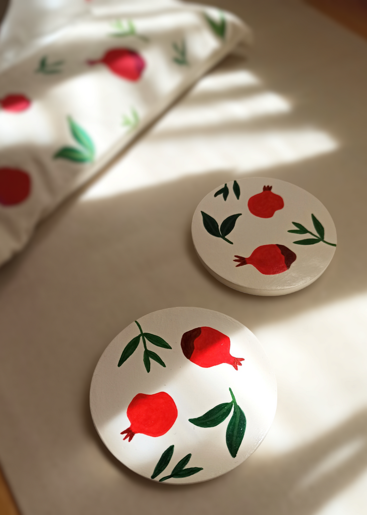 Pomegranate Coaster