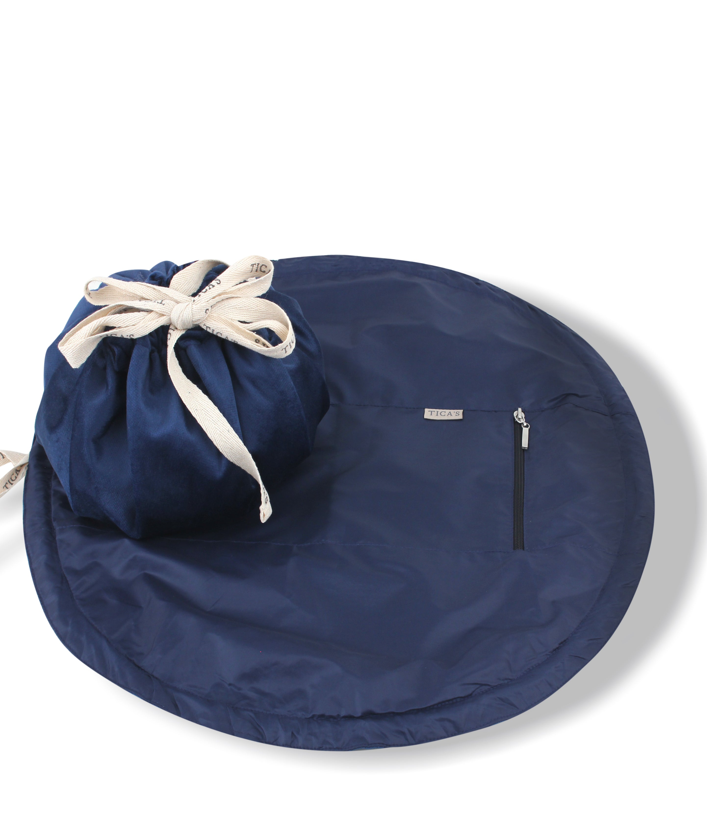 Sapphire Halo Makeup Pouch