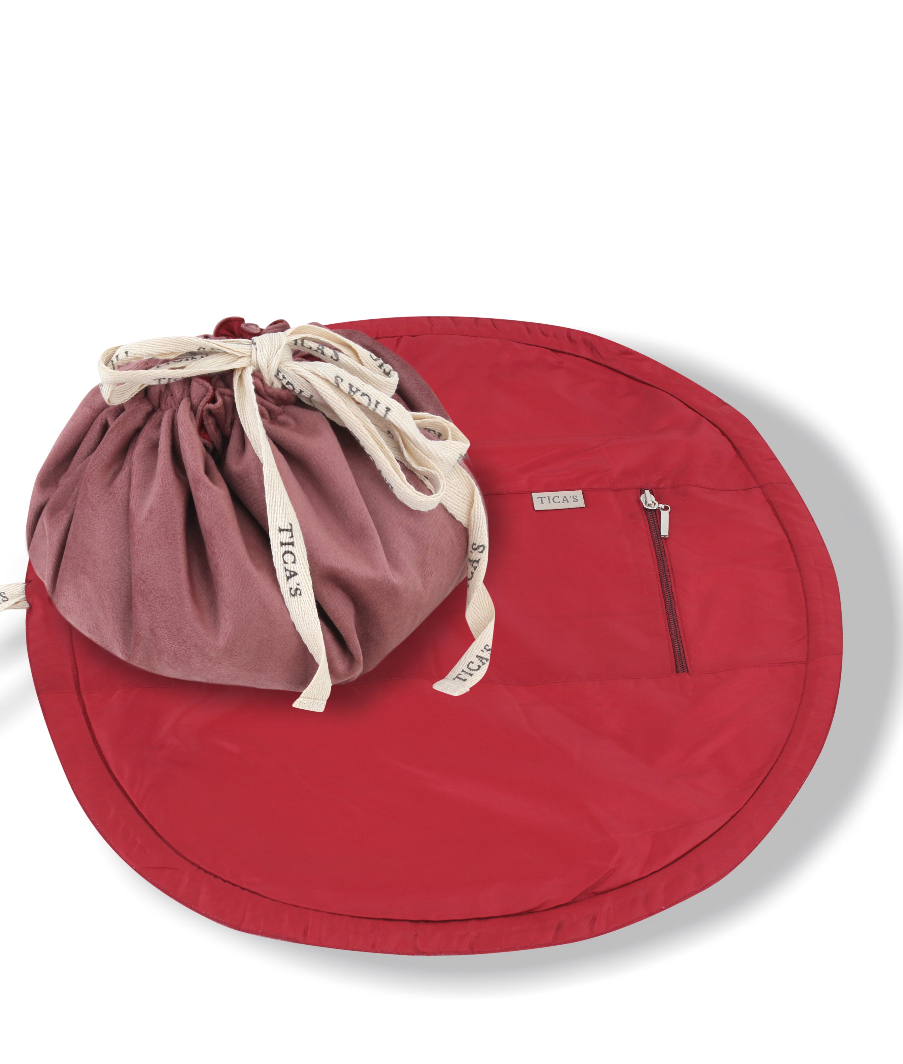 Blush Halo Makeup Pouch