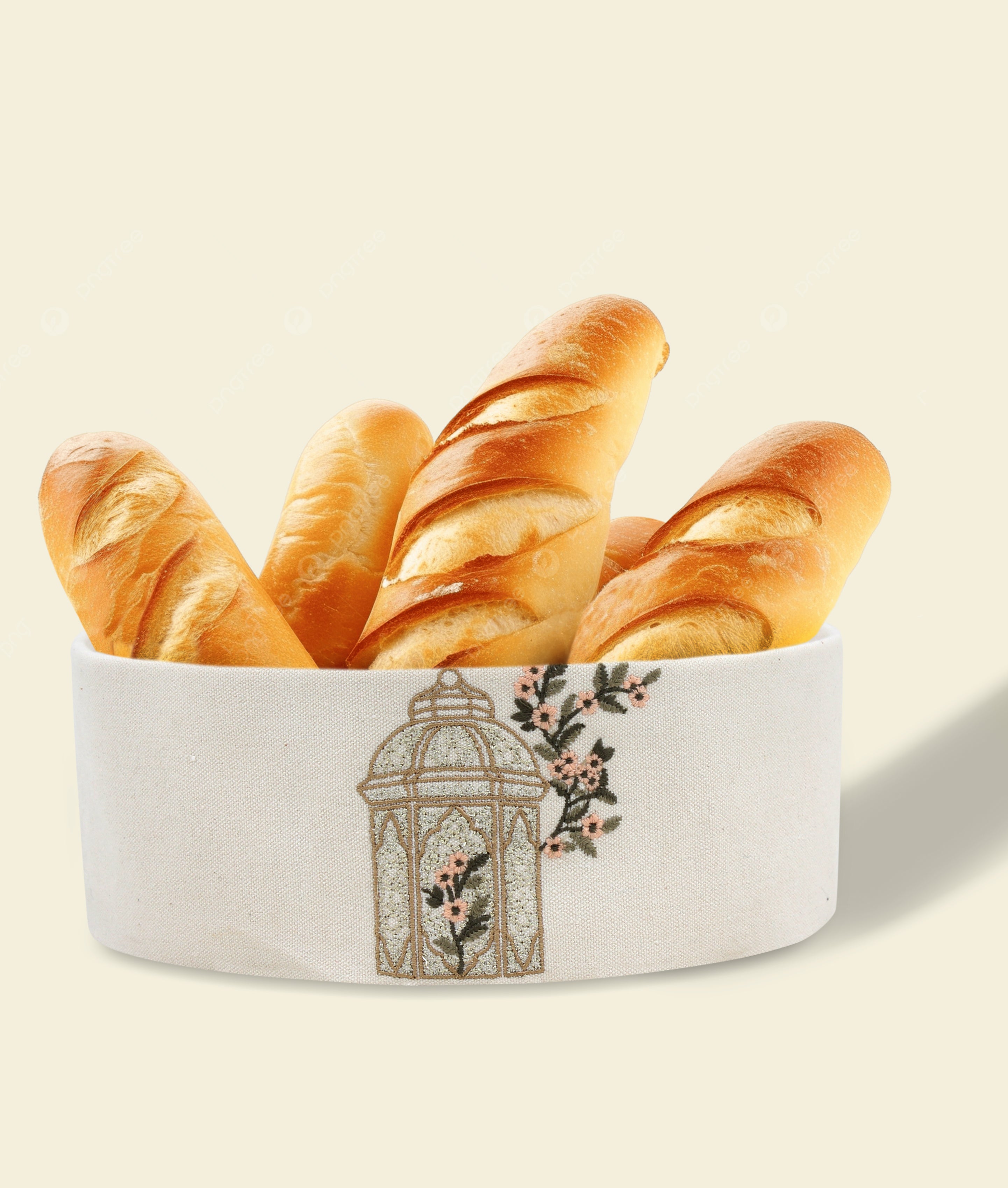 Blooming Lantern Breadbasket