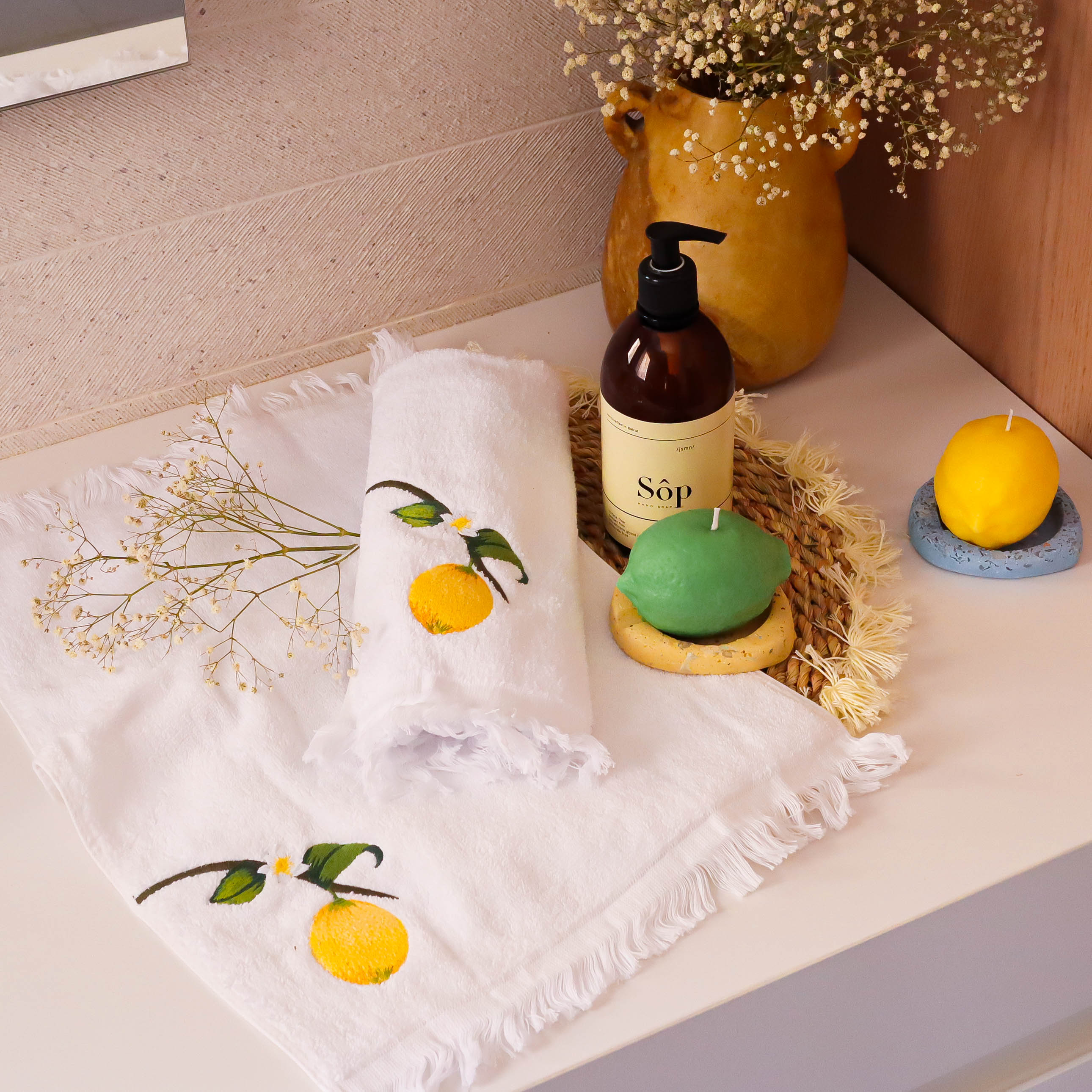 Limoncello Guest Towel Set
