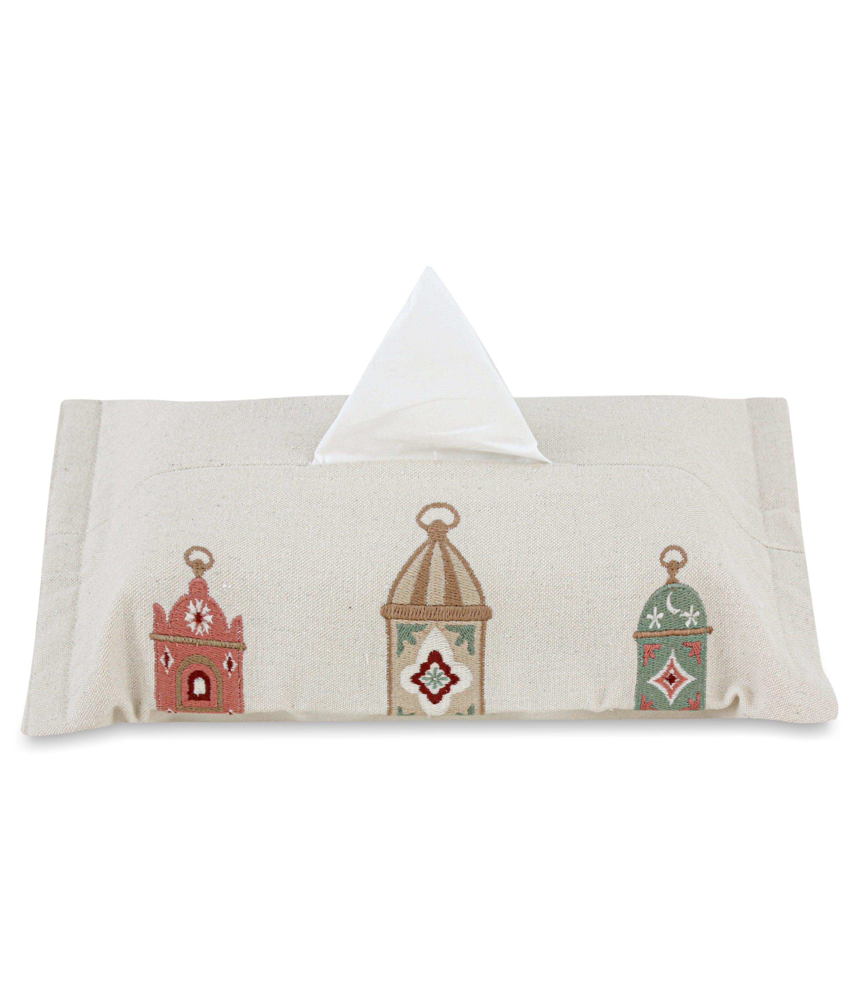 Pastel Lantern Tissue Box Cover