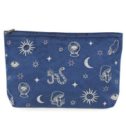 Sapphire Velvet Celestial Pouch