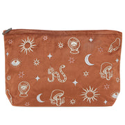 Burnt Orange Velvet Celestial Pouch
