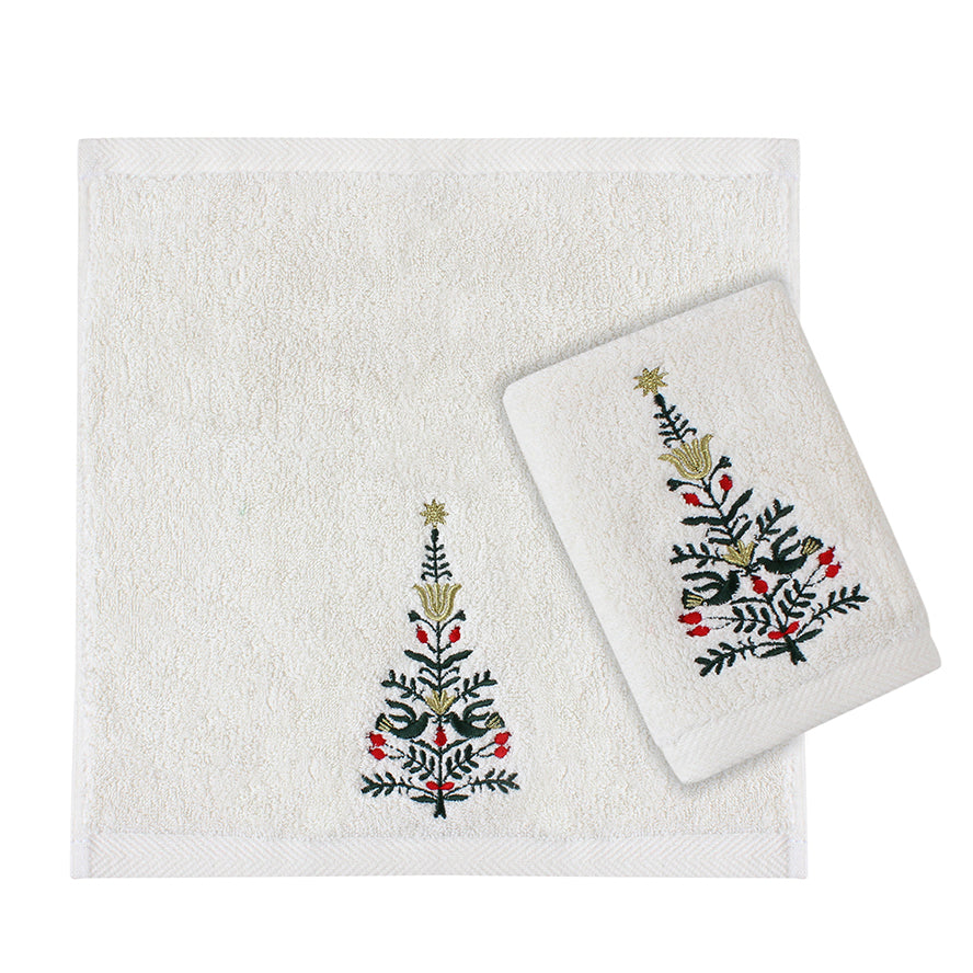 Peaceful Christmas  Guest Towels Set