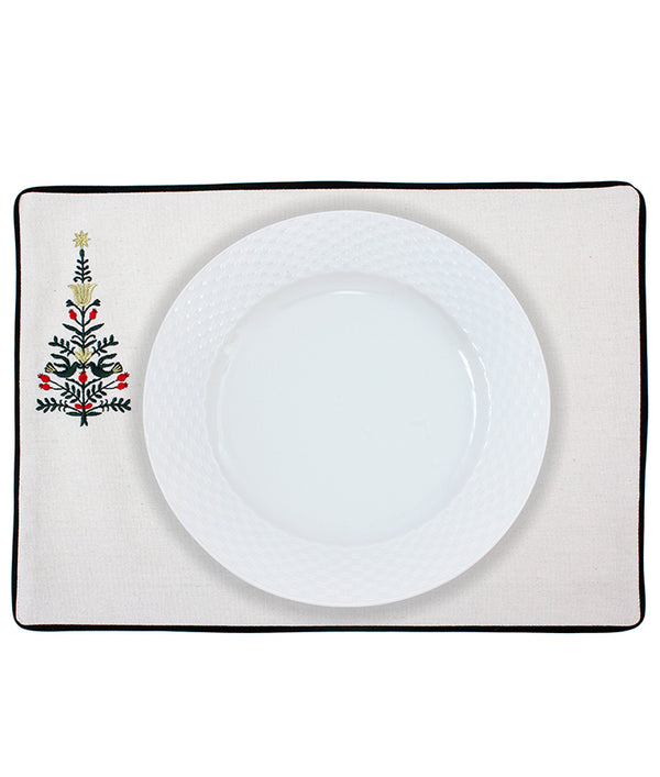 Peaceful Christmas Placemats Set