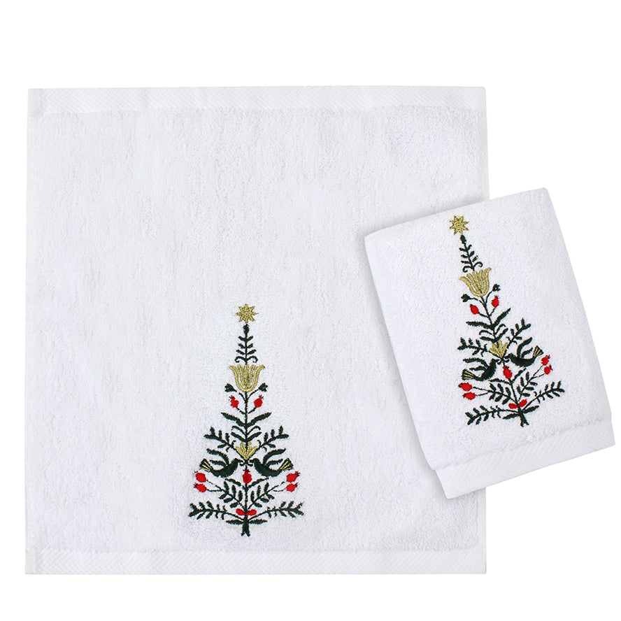 Peaceful Christmas  Guest Towels Set