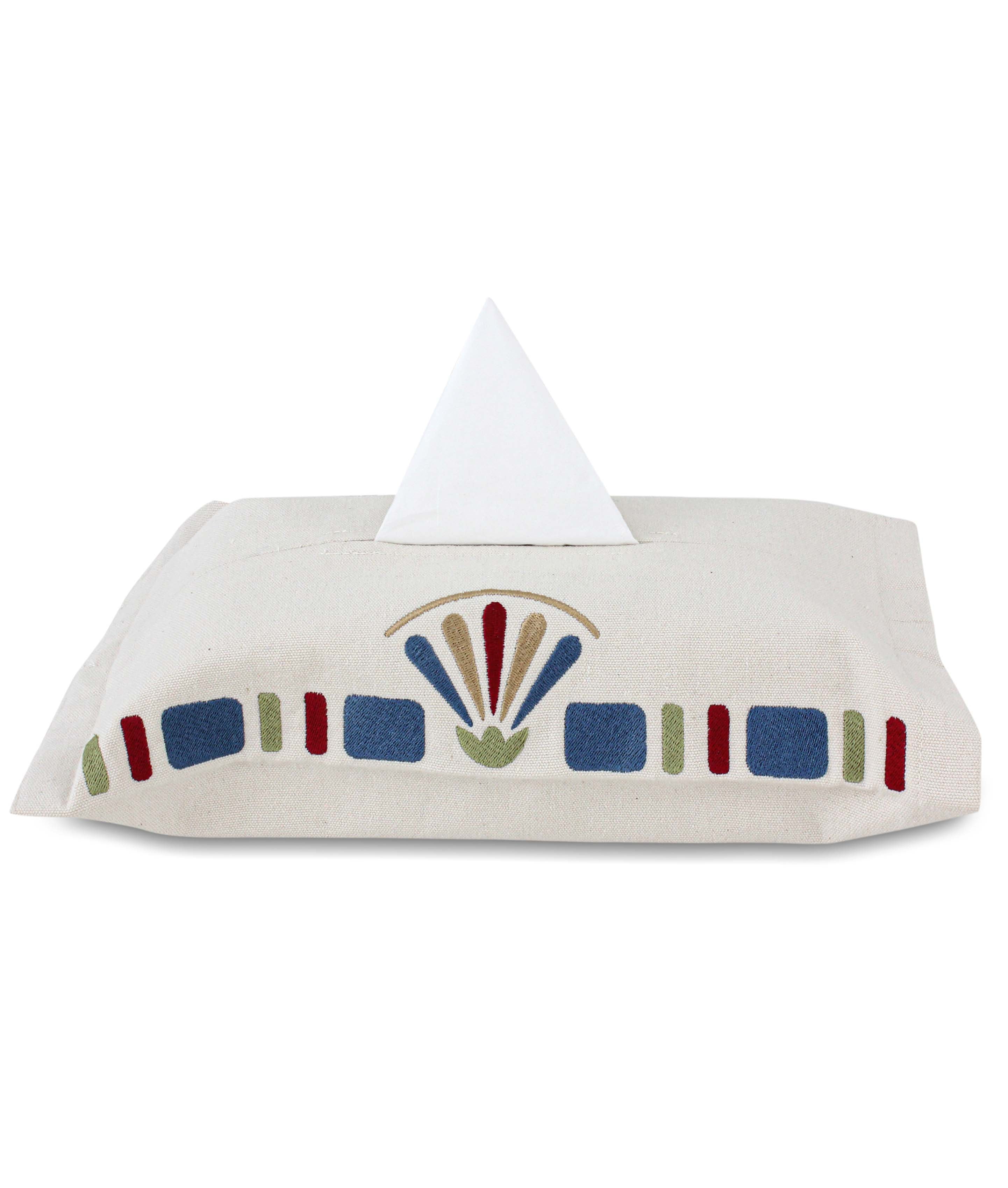 Lotus Tissue Box Cover
