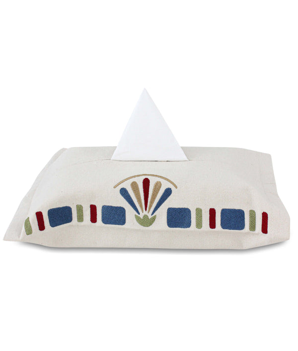 Lotus Tissue Box Cover