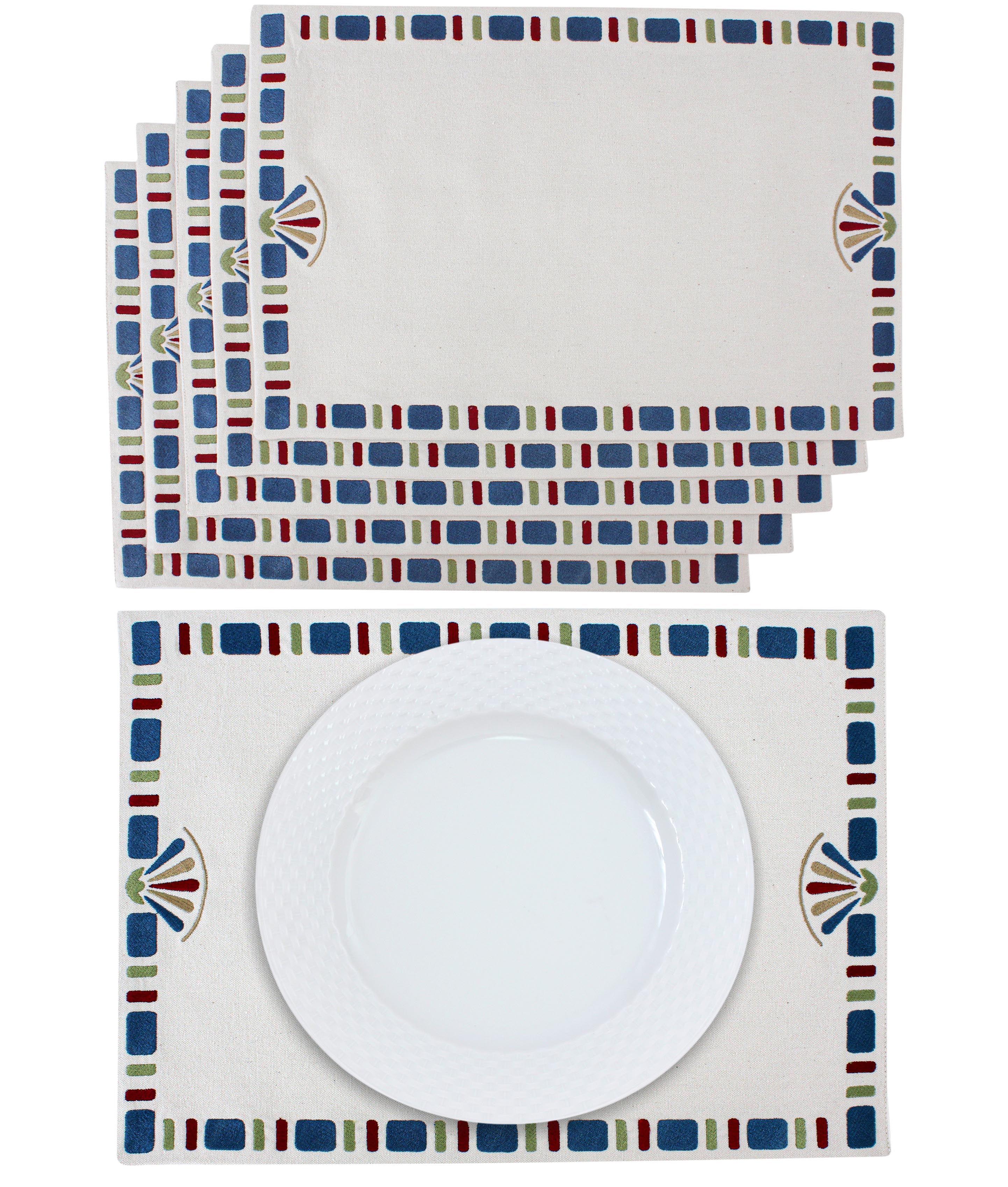 Lotus Placemats Set