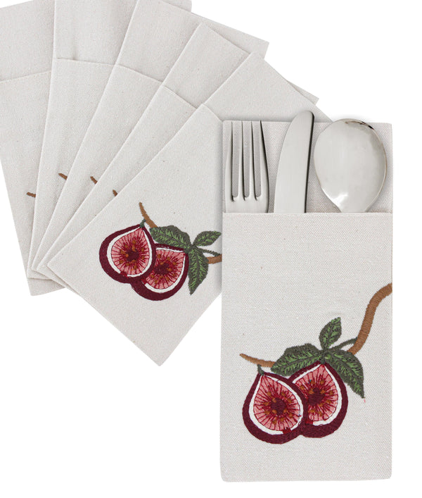 Fig Field Cutlery Holder Set
