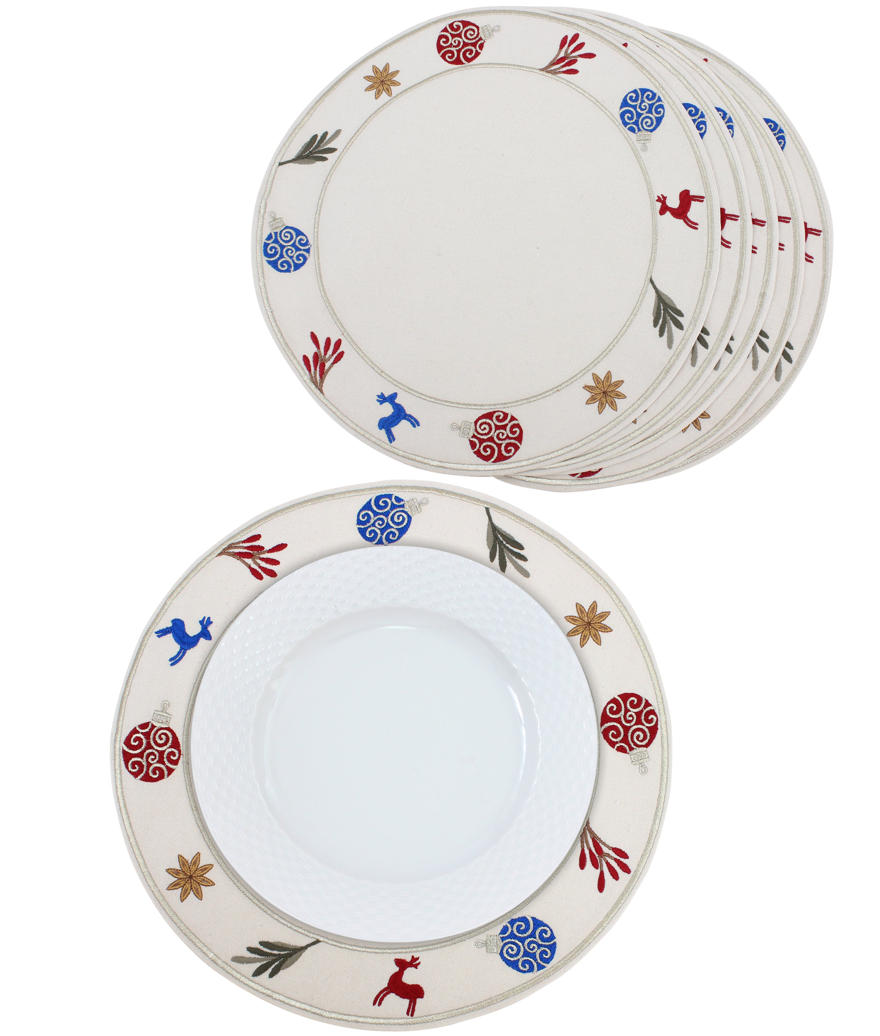 Festive ornaments Placemat Set