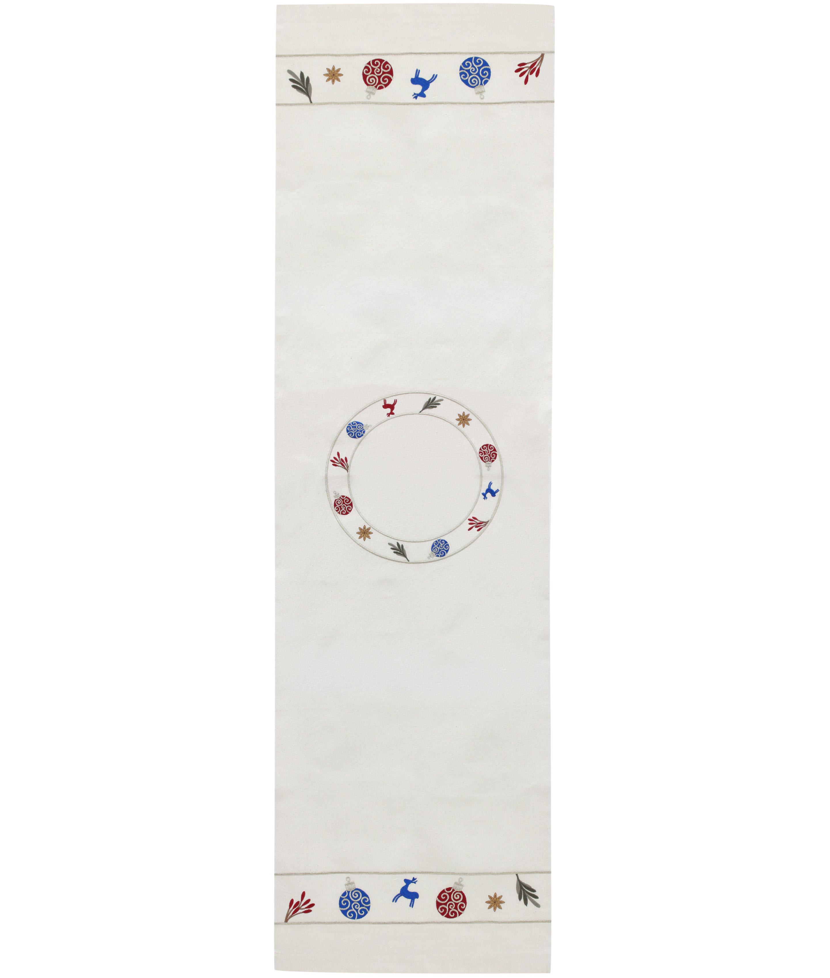 Festive ornaments Table Runner
