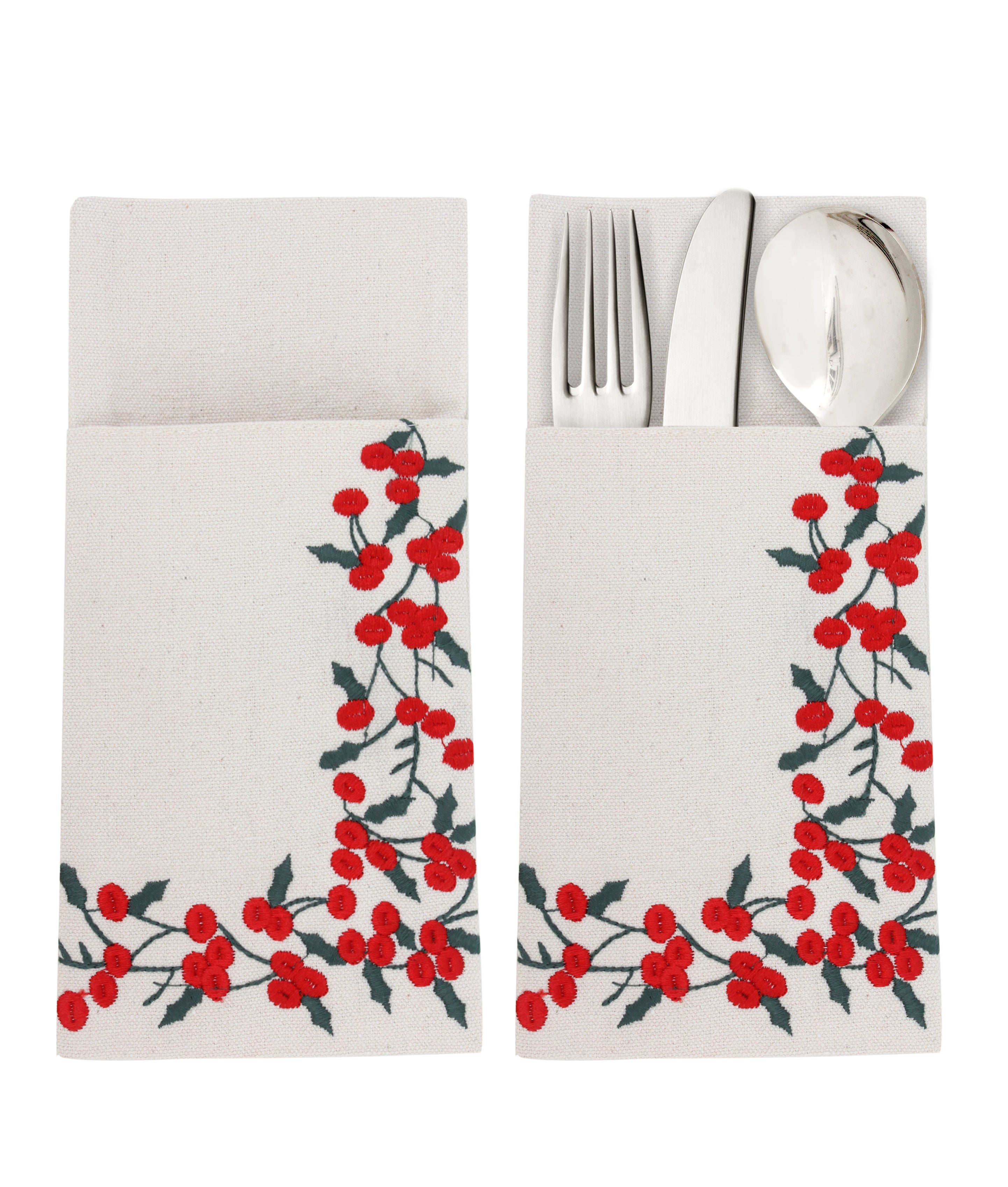 Berry Bliss Cutlery Holder Set