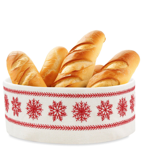 Red Snowfall Breadbasket