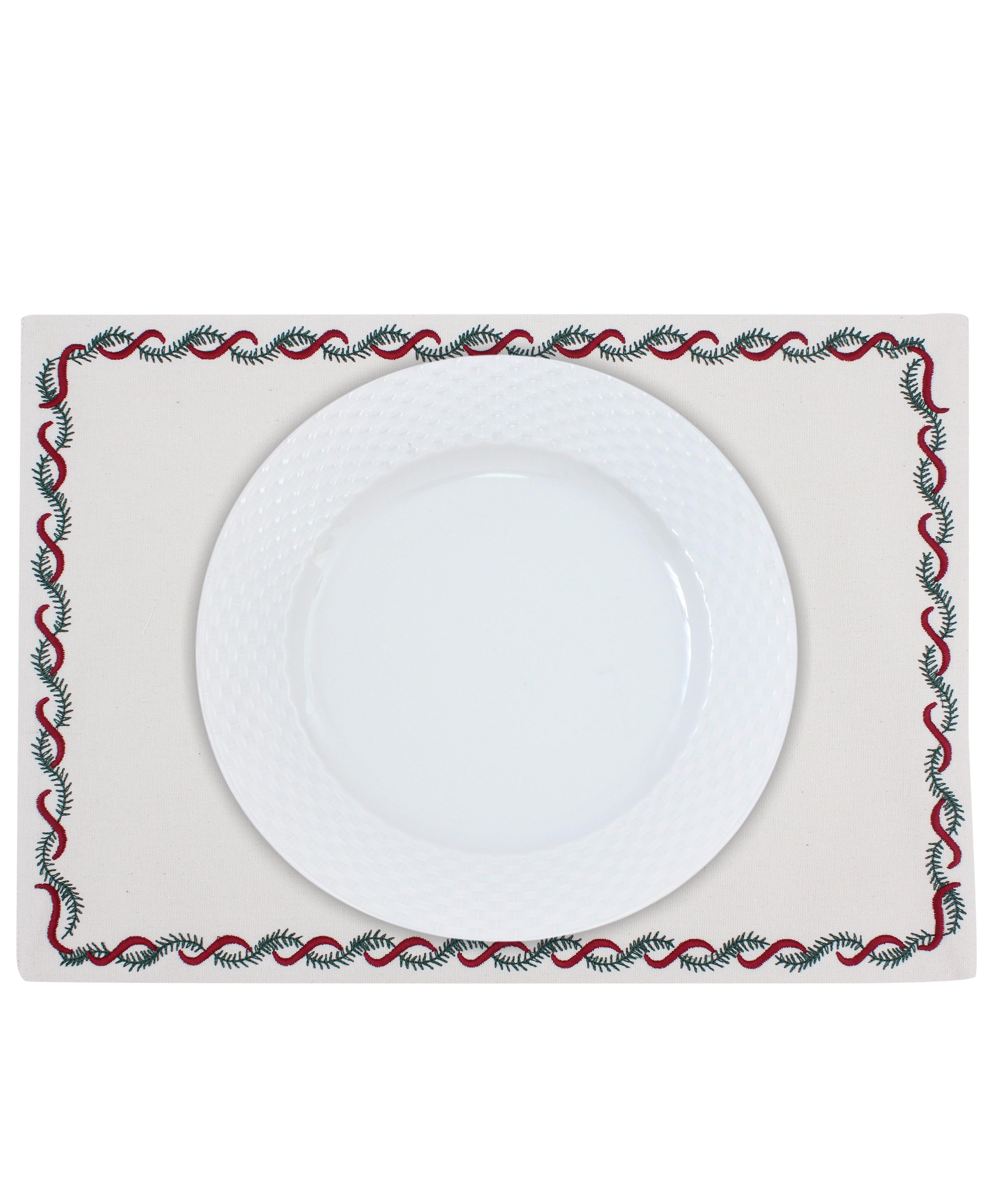 Christmas Garland Placemat Set