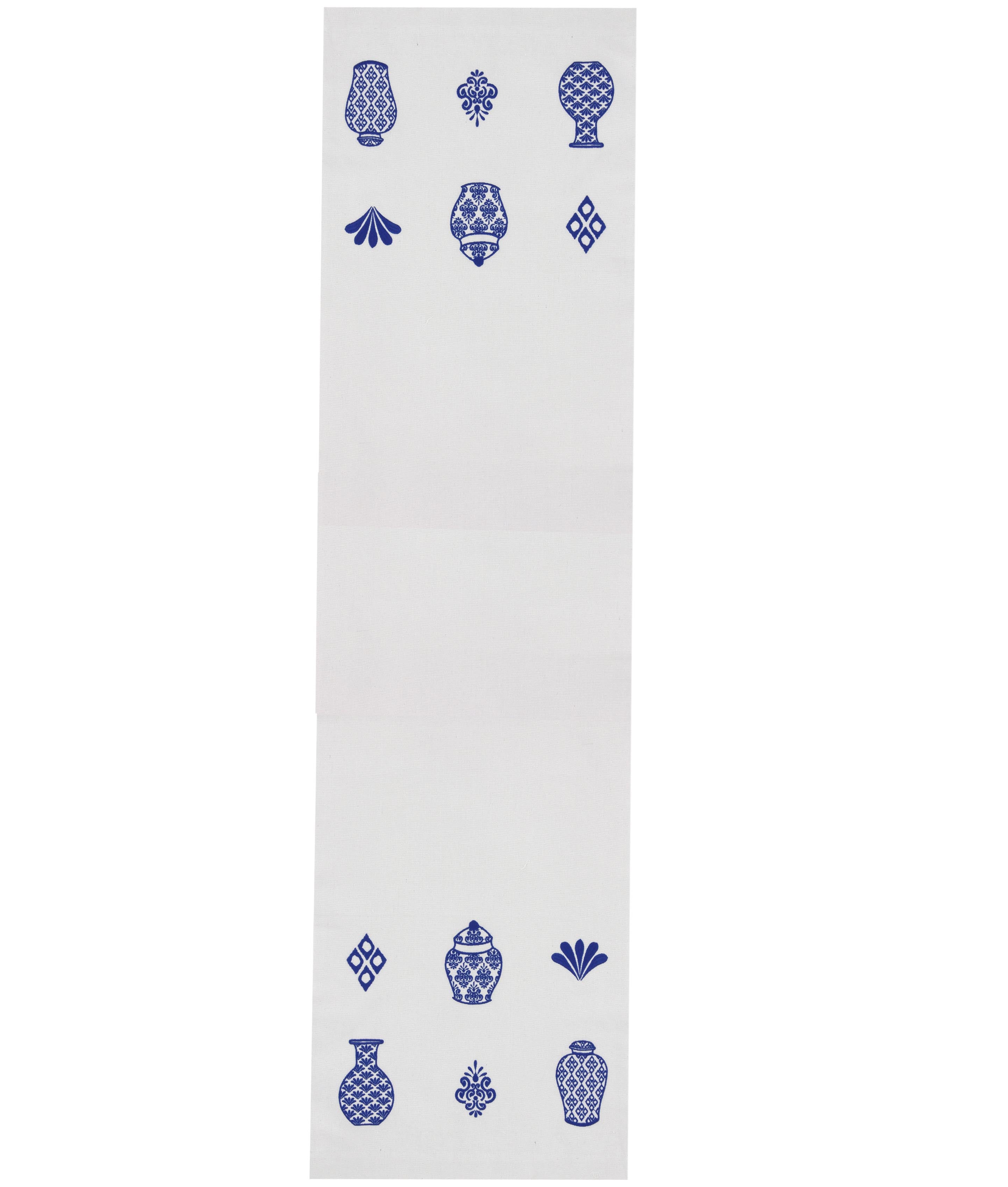 Bleu Blanc Table Runner
