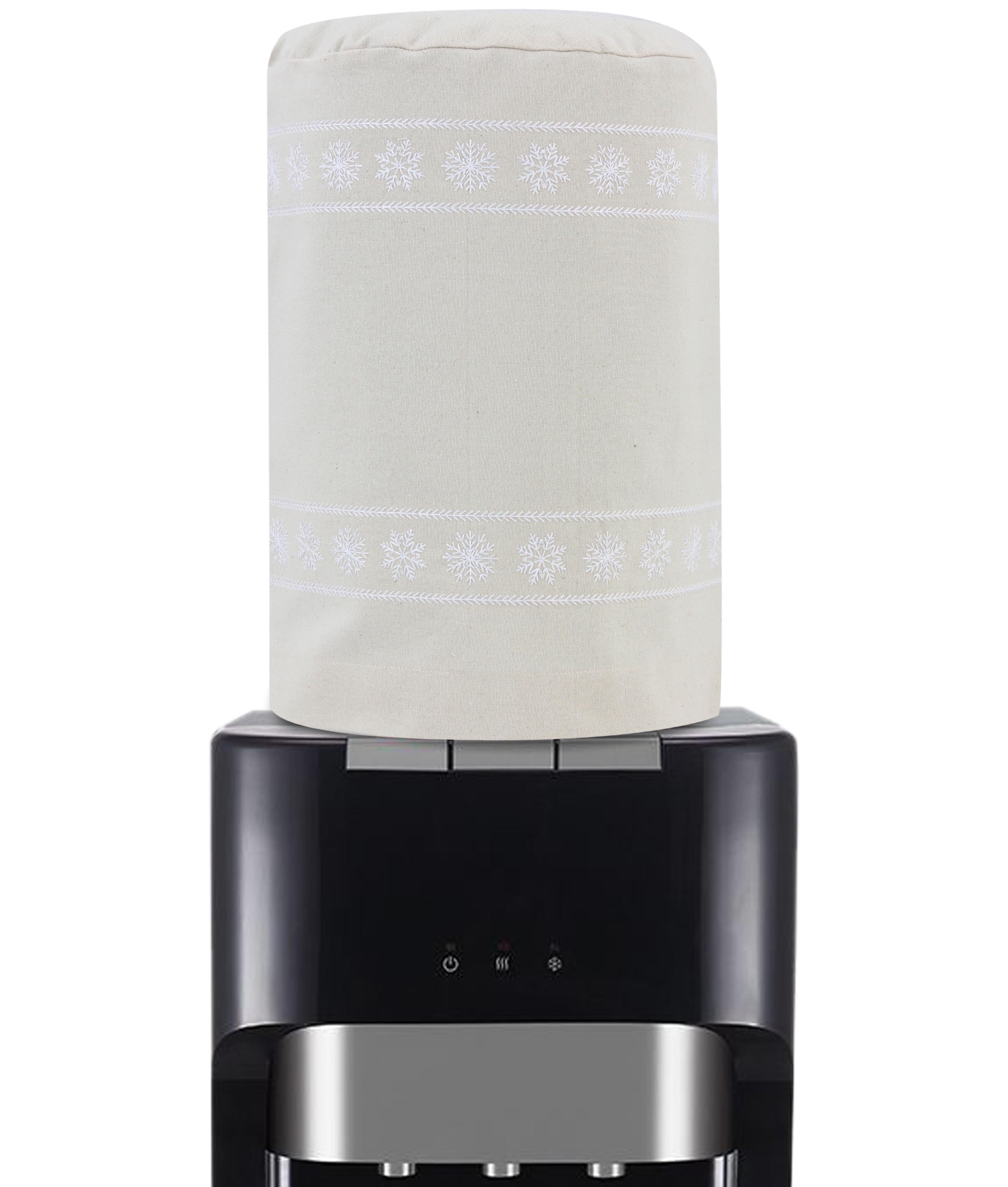 White Snowfall Dispenser Gallon Cover