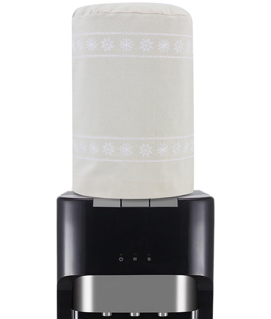 White Snowfall Dispenser Gallon Cover