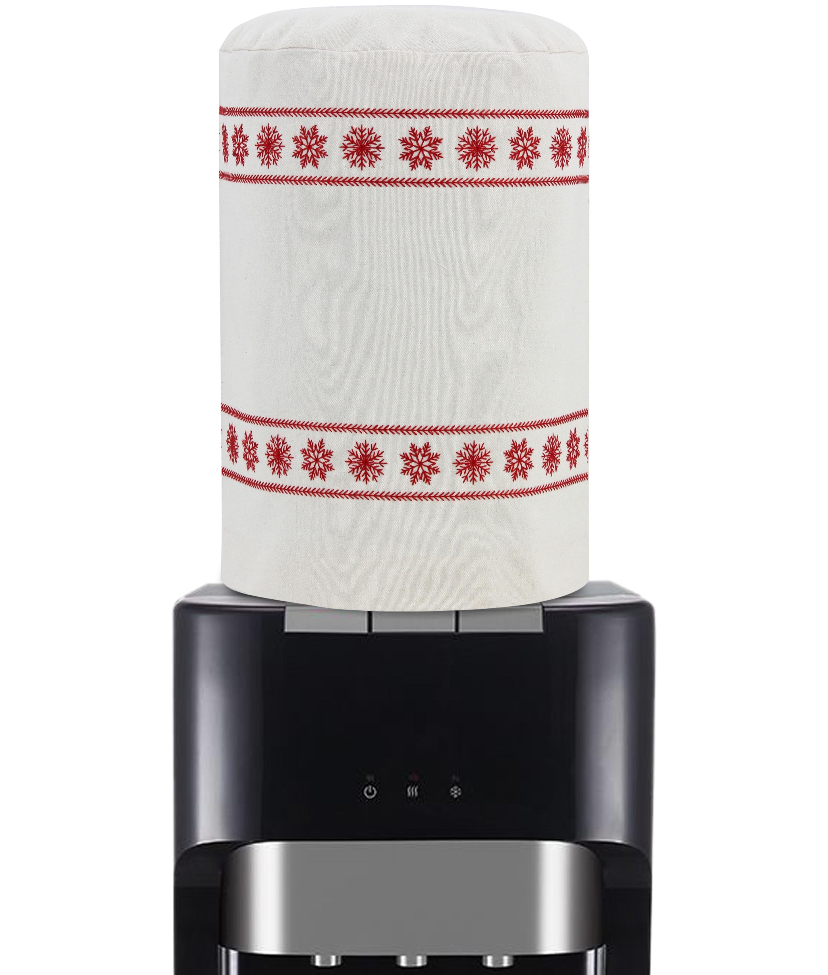 Red Snowfall Dispenser Gallon Cover