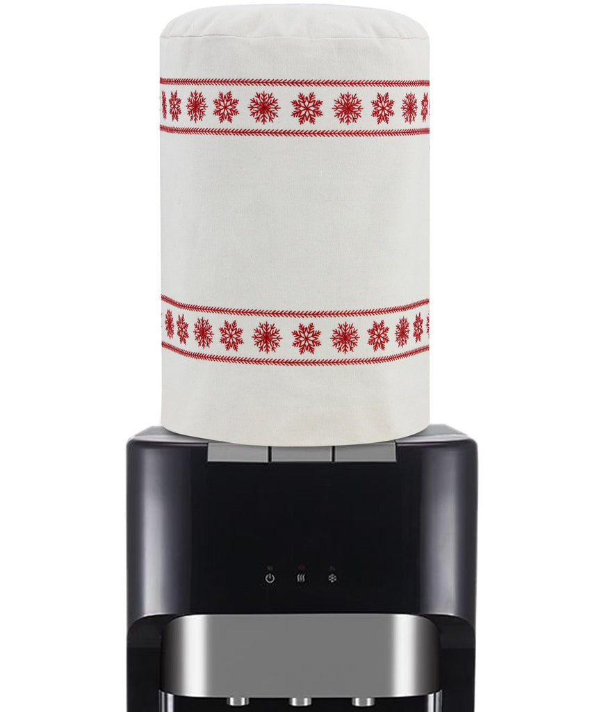 Red Snowfall Dispenser Gallon Cover