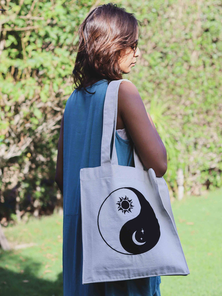 Ying Yang Tote Bag