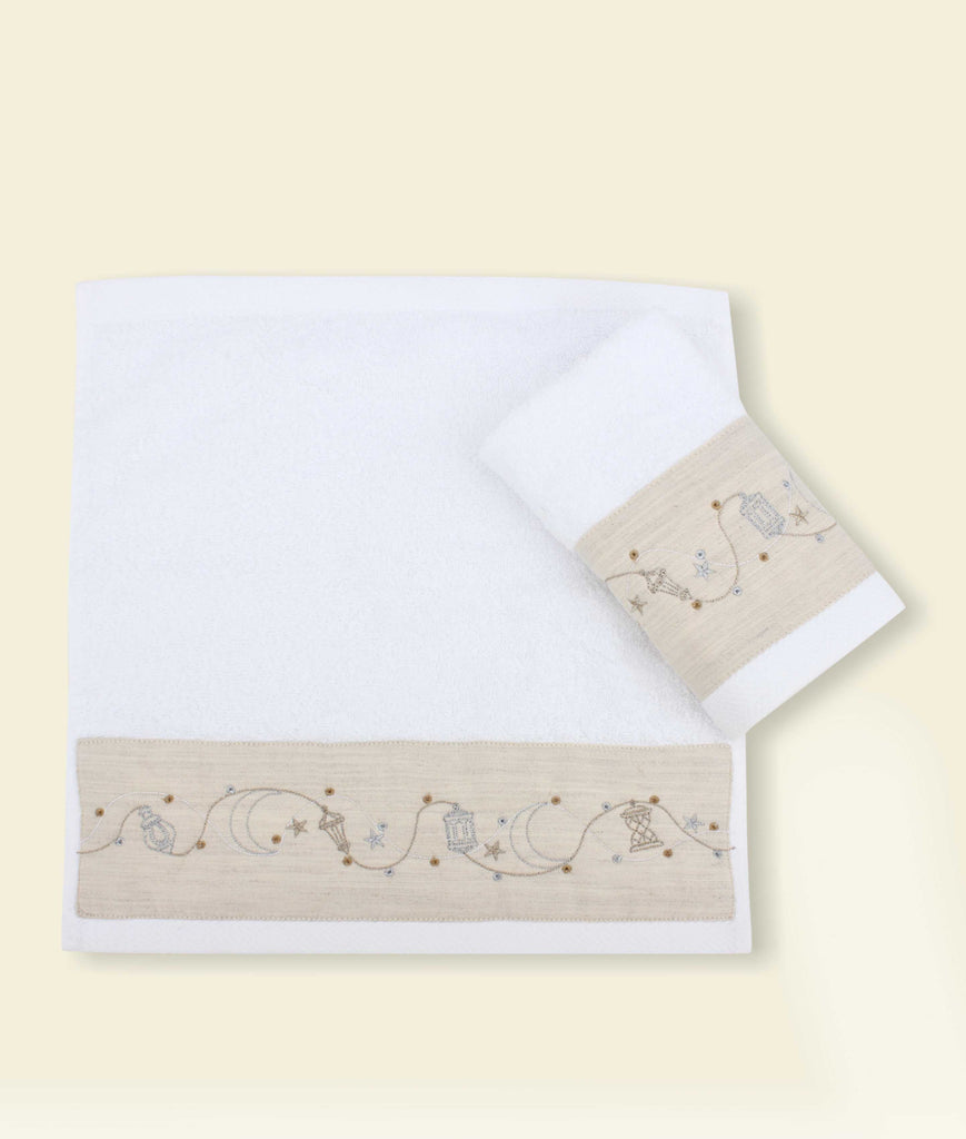 Fawanees linen Guest Towels Set