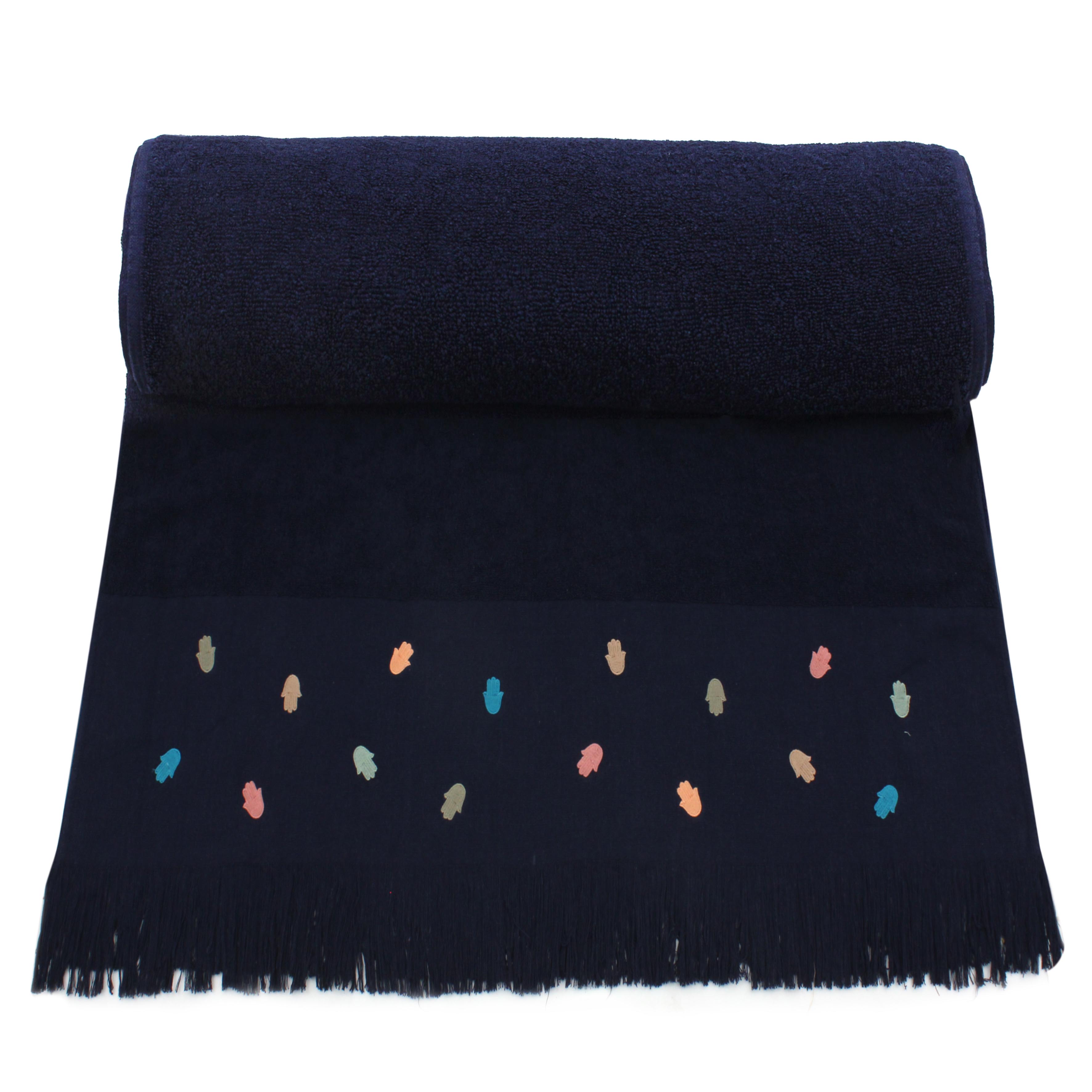 Khamsa Beach Towel