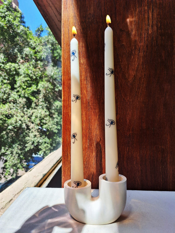 Painted Candle Taper