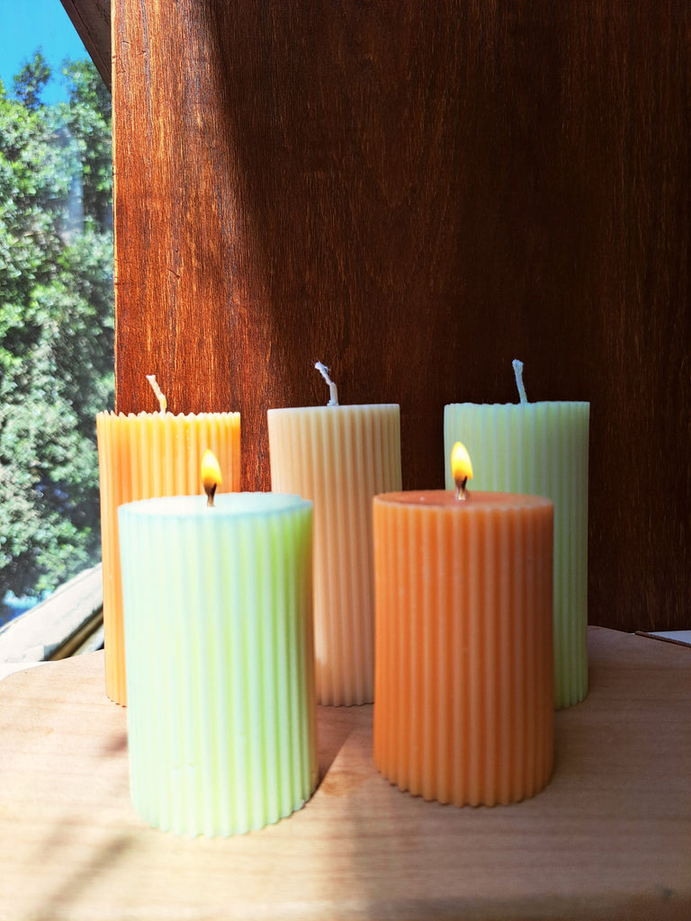 Striped Candle