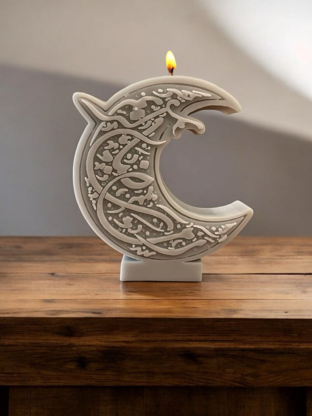Ramadan Kareem Crescent Candle