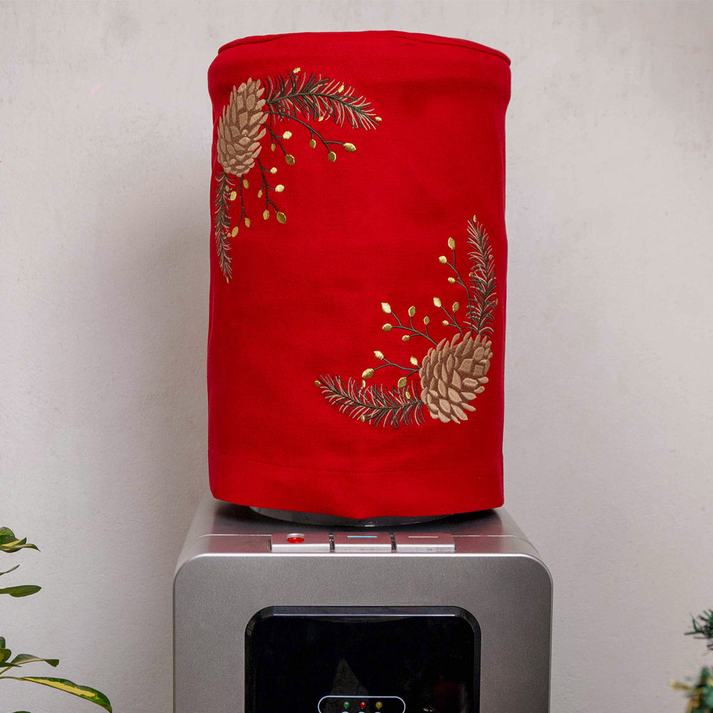 Pine Cone Velvet Water Dispenser Gallon Cover