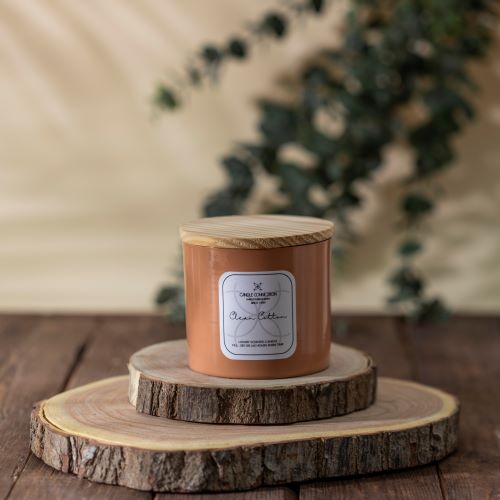 Clean Cotton Pine Candle