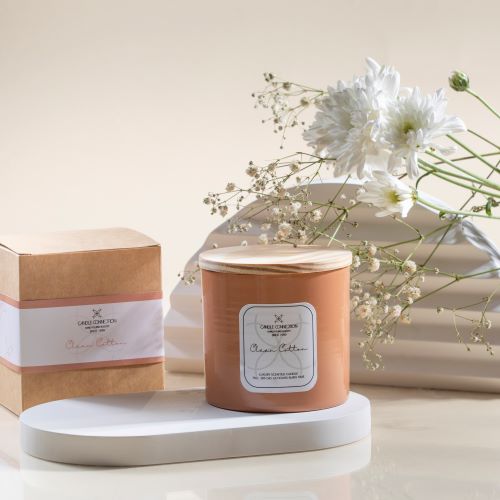 Clean Cotton Pine Candle