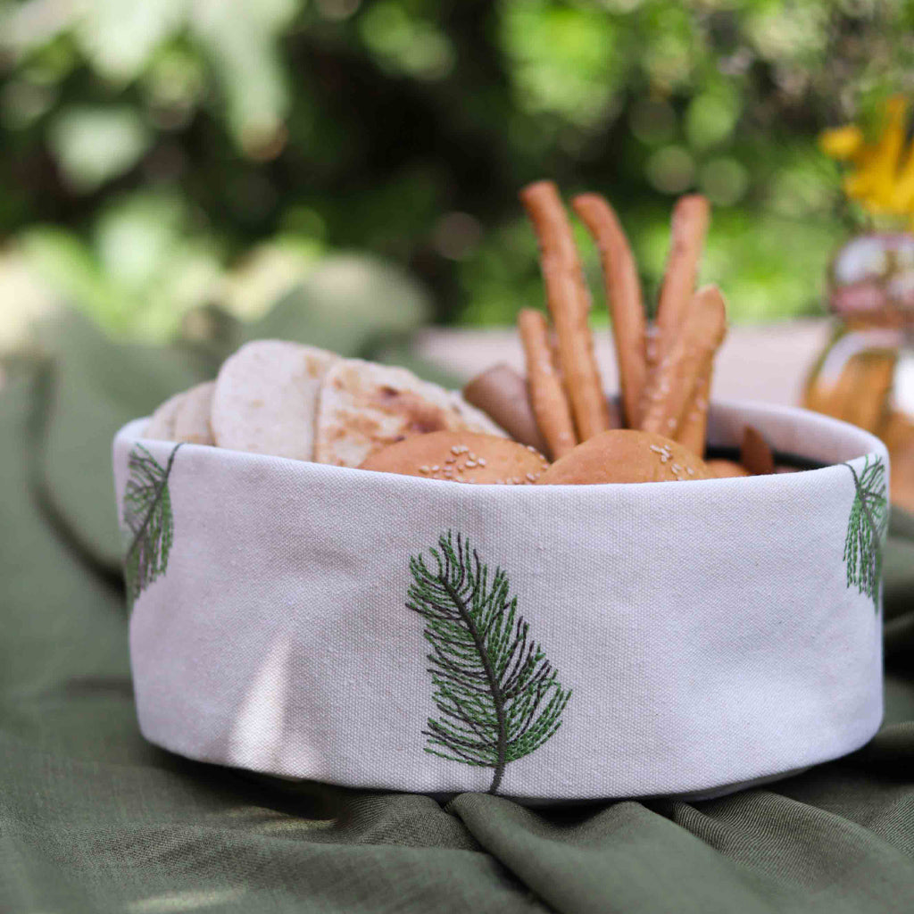 Spring Leaf Breadbasket