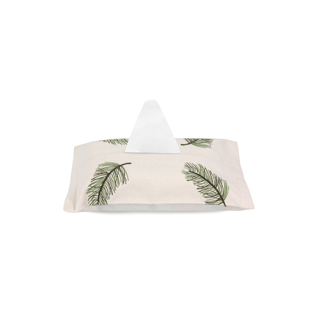 Spring Leaf Tissue Box Cover