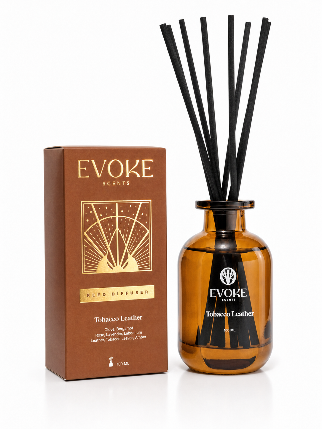 Tobacco Leather Reed Diffuser